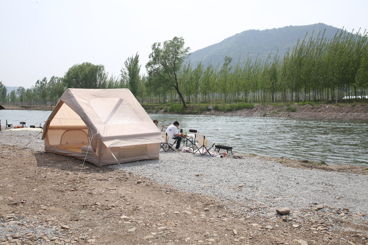 Lightweight 6.3㎡ Inflatable Glamping Cabin Tent IT0002